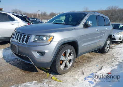 2016 Jeep Grand Cherokee Limited z USA, uszkodzony, nr VIN 1C4RJFBG6GC496318